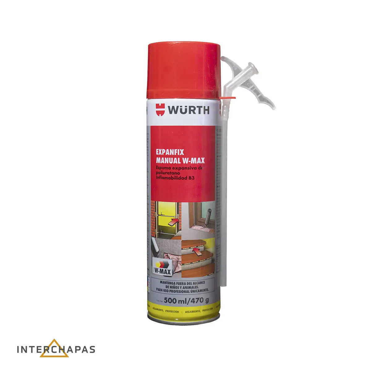 Espuma de Poliuretano - Würth - Interchapas