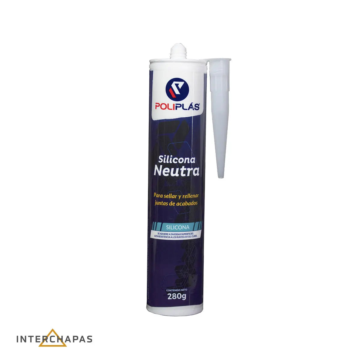 Silicona Neutra - Poliplas - Interchapas