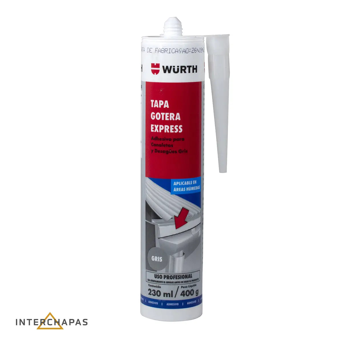 Tapa Gotera Express - Würth - Interchapas